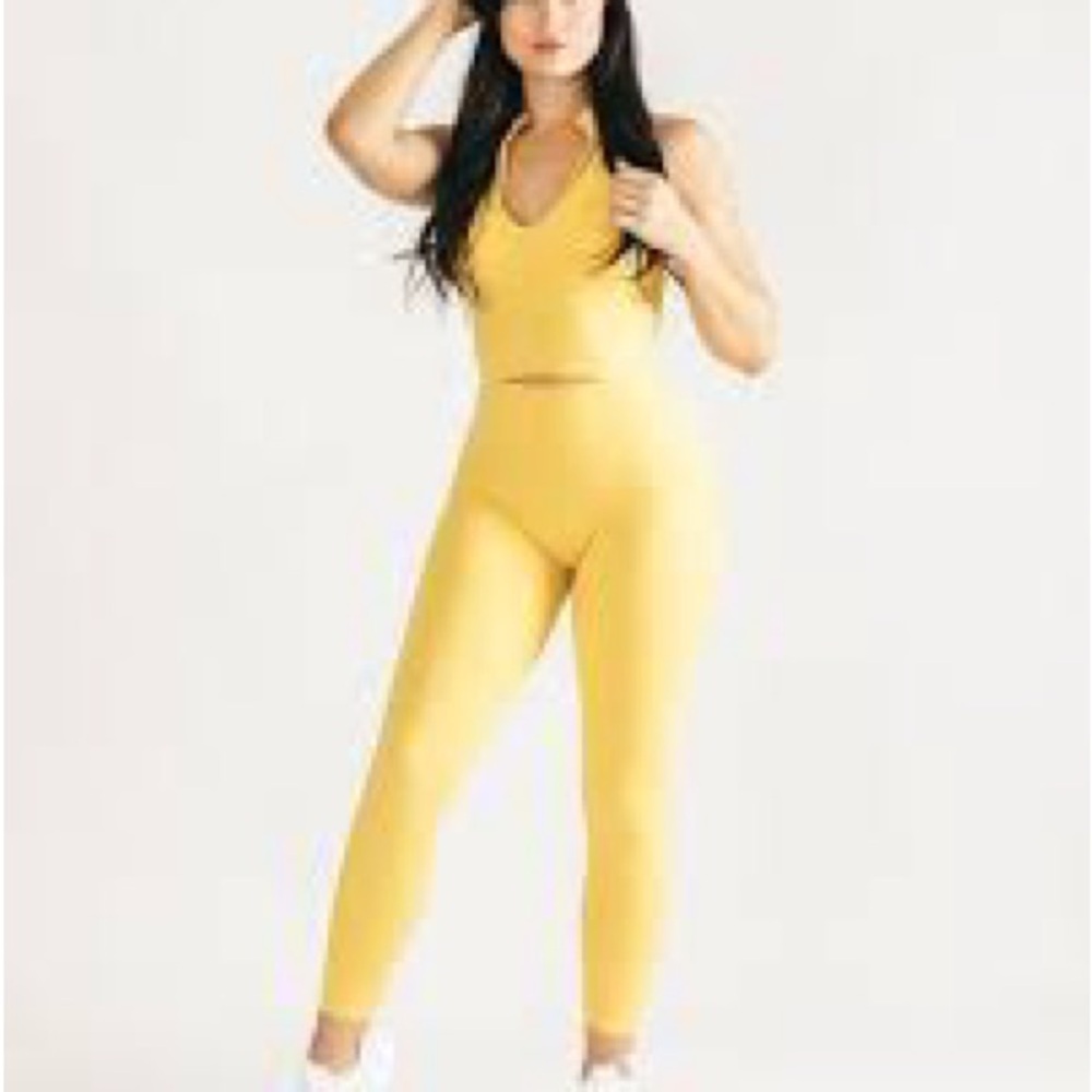 Alphalete Bright Yellow Leggings